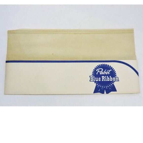 Pabst Beer Ad With 2 Pabst Paper Hats Actress Joan Fontaine Bar Decor Kitchen - Picture 3 of 6